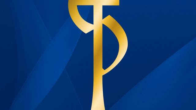 Logo Epik mit goldenen Akzenten auf dunkelblauem Logo